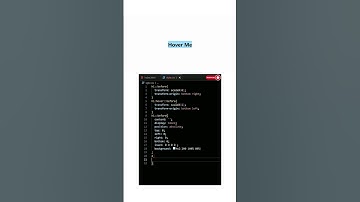 CSS Text Hover Animation Tutorial