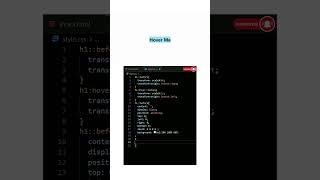 CSS Text Hover Animation Tutorial