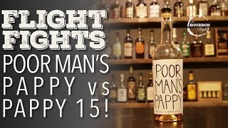 Poor Man's Pappy vs Real Pappy! Who Wins? - Flight Fights