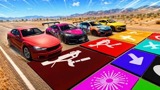 🚨 Gimmick Pads Keep Getting MORE INSANE! Which Car Will Survive? screenshot 1