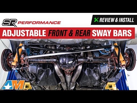 2011-2014 Mustang SR Performance Adjustable Front & Rear Sway Bars Review & Install