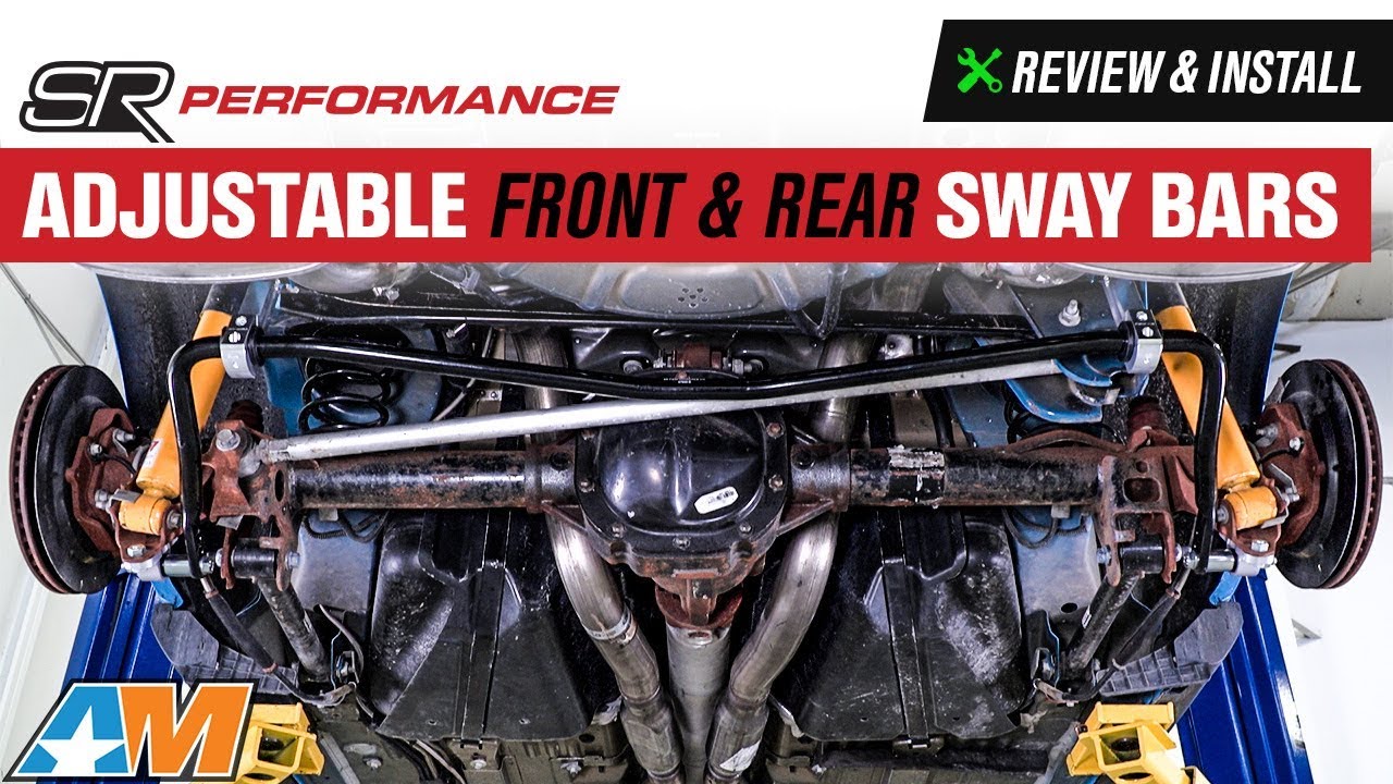 sway bar purpose 2011-2014 Mustang SR Performance Adjustable Front & Rear Sway Bars Review & Install