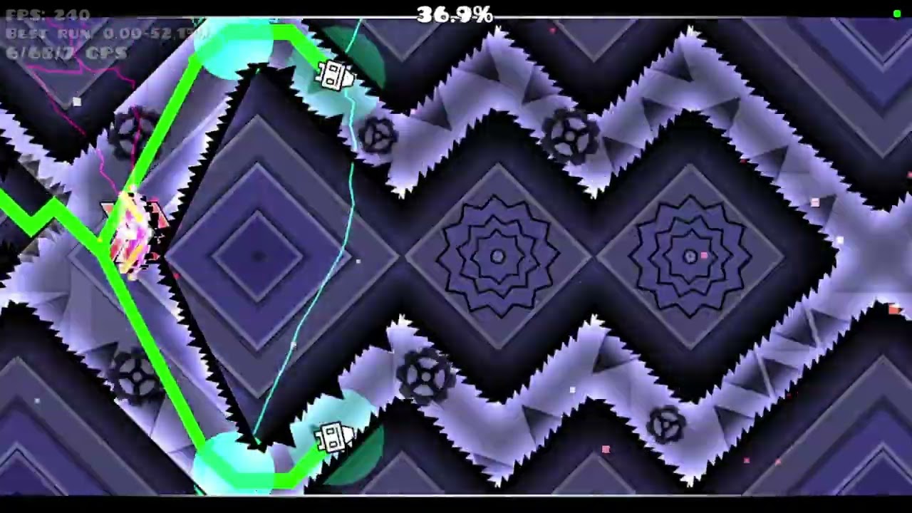 Arctic Lights 100% // Geometry Dash