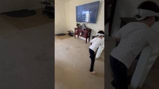 Kid Breaks Vr Controller At The End Of