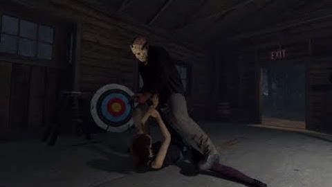 Friday The 13th:The Game Jason part 3 (Offline bots) Gameplay