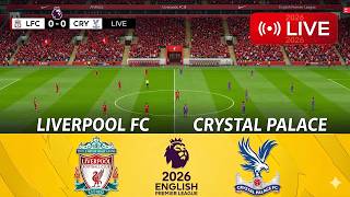 🔴 Liverpool vs crystal palace Live I English premiere league  Match Streaming I PES 2021 Simulation