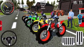 Mega Ramp Motor Bike Stunt Racing Simulator 3D - Extreme Motocross Dirt Bike - Offroad Gameplay screenshot 2