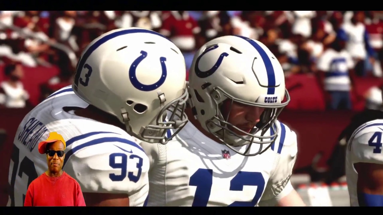 Madden NFL 19 Redskins Franchise vs The Indianapolis Colts - Season 1 - Week 2