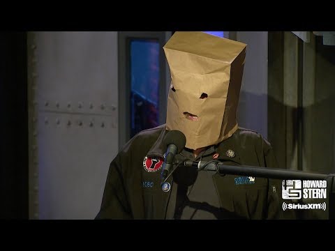 Bobo Unveils His Bald Head Live in the Stern Show Studio