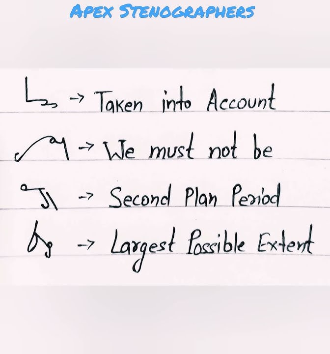 Advanced shorthand outlines revision 1 kailash chandra pitman
