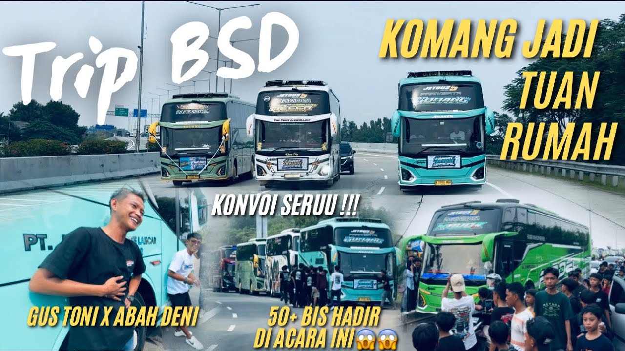 KOMANG JADI TUAN RUMAH😱 TRIP BSD 27 JUNI FULL NADA BASURI DAN BANYAK HIBURAN‼️NYESEL KALO GAIKUT🔥🔥
