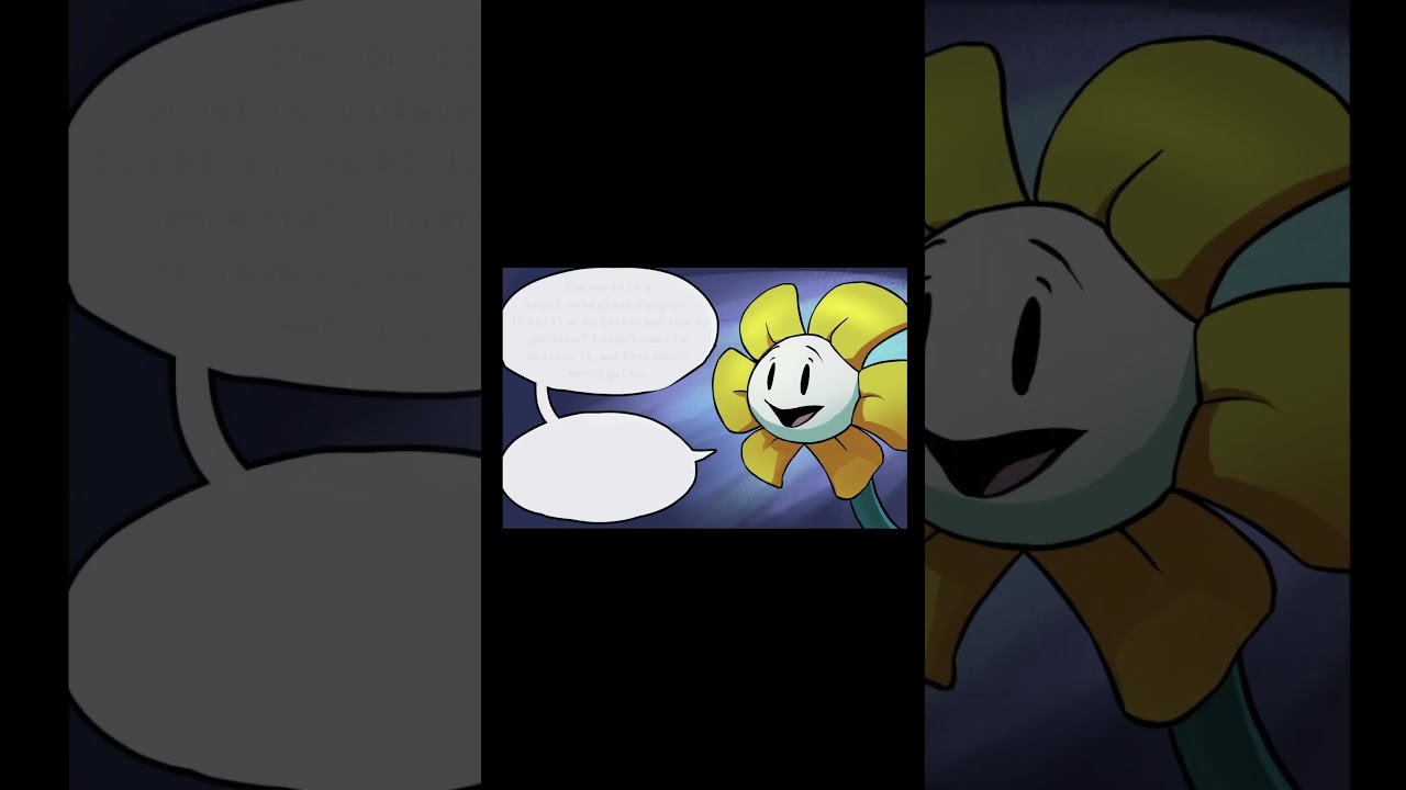 Part 4! Full video in channel! Flowey is Not a Good Life Coach 