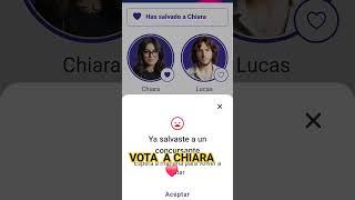 Vota a Chiara en la App Operación Triunfo