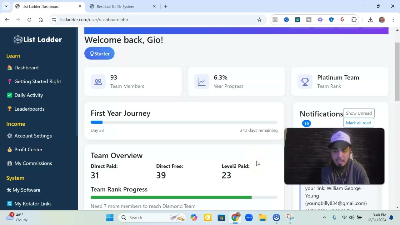List Ladder Review - Traffic For Me Solo Ad Alternative - Get Unlimited Leads For Life