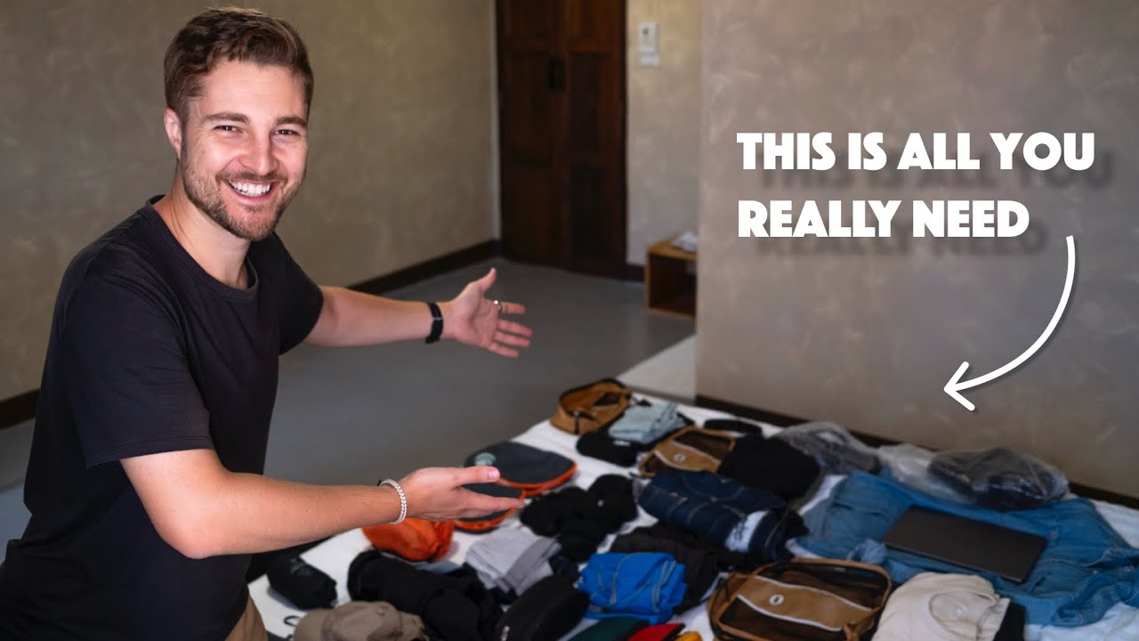 Minimalist Backpacking Trip | What to pack for a 6 month adventure