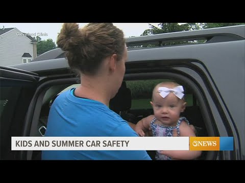 How to prevent leaving your child in a hot car this summer - YouTube