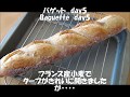 フランス産小麦粉でバゲット　day 5