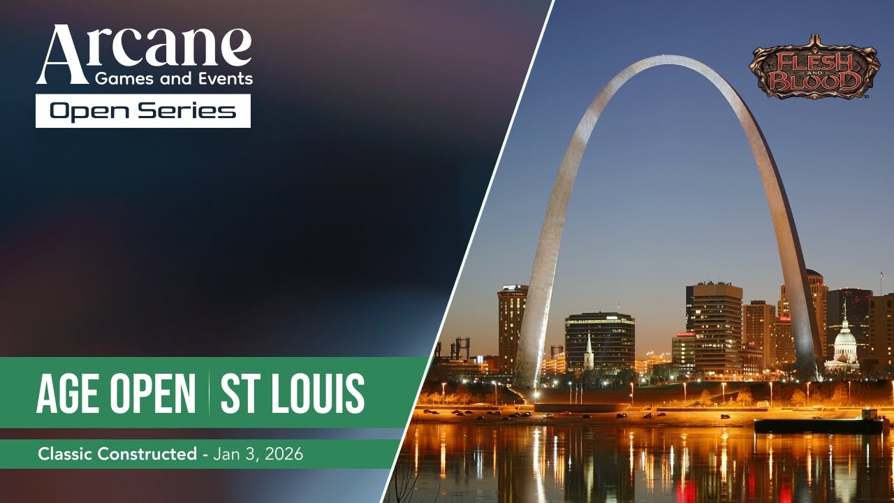 Jan St Louis AGE Open | Season 4 | Classic Constructed | Flesh and Blood