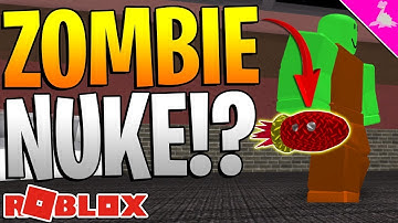 ROBLOX ZOMBIE MINING SIMULATOR - WE GOT ZOMBIE NUKE!?