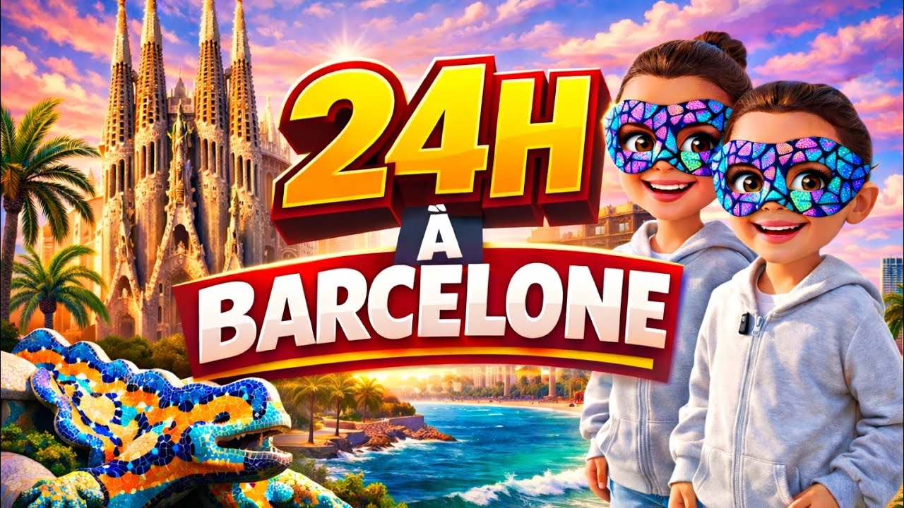On passe 24H à BARCELONE 🇪🇸