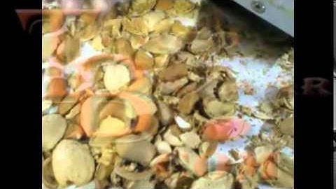 ALMOND CRACKING MACHINE - AUTOMATIC ALMOND CRACKER - HOW TO CRACK ALMONDS FASTLY -  ALMENDRA MÁQUINA