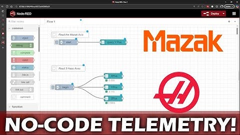 Reading MTConnect machine data with Node-RED