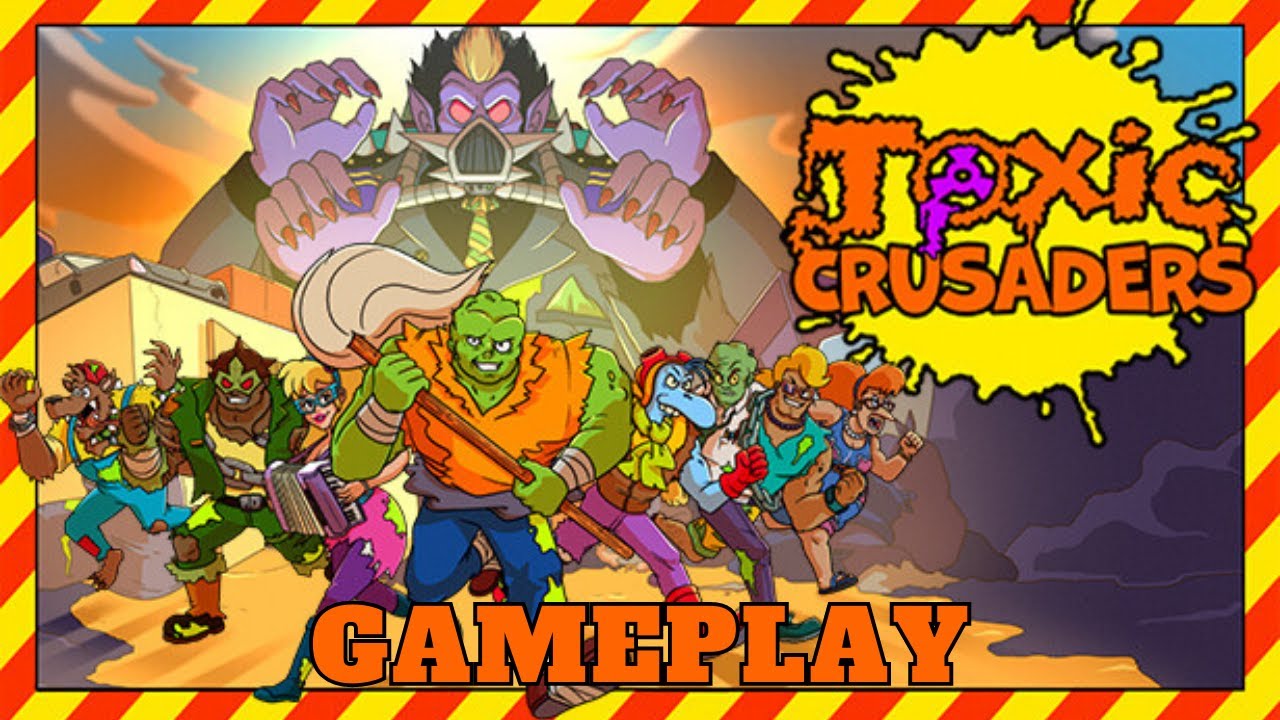 Toxic Crusaders Gameplay Walkthrough - Demo / [No Commentary]