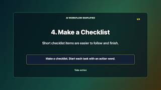 How to Turn Messy Notes Into an Action Plan Using AI
