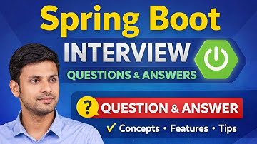 Spring boot Interview Questions and Answers (2025) | That actually get ask |
