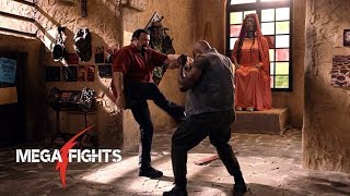 China Salesman Mike Tyson Vs Steven Seagal Great Fight Scene Hd