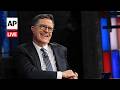 LIVE: Outside studio as Stephen Colbert tapes final late-night show