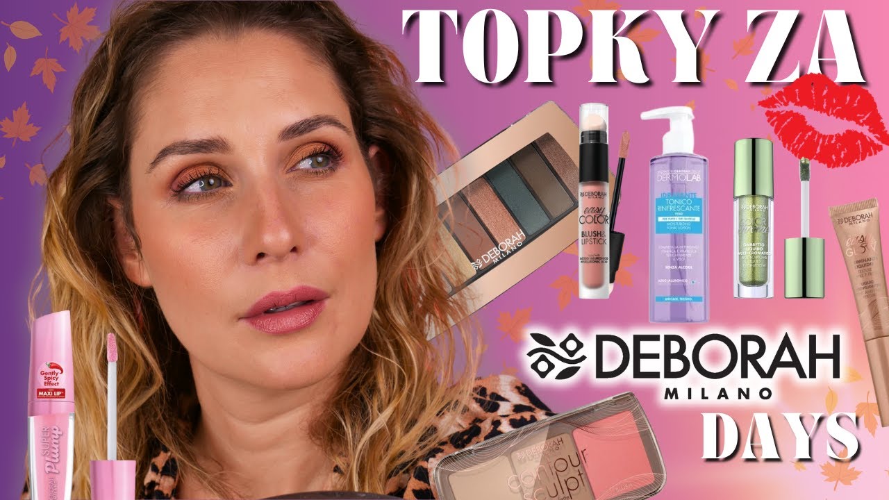 💯 MOJE TOPKY Z DROGERKY | - 40% NA DEBORAH MILANO 