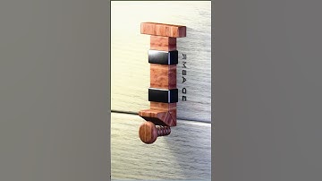 Simple Yet Genius Mechanical Latch - Build in 5 Minutes! 🛠️ #MechanicalDesign #DIY