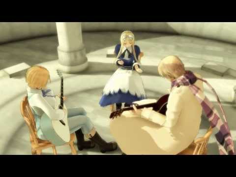 【APヘタリアMMD】ベラさんでglow