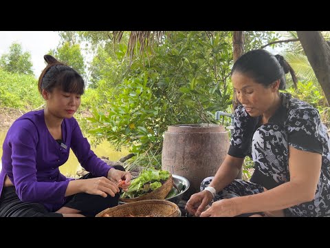 Video BÁNH TRÁNG TÔM THỊT TIỄN BẢO BỦN VỀ THÀNH PHỐ ĐI HỌC... - YouTube