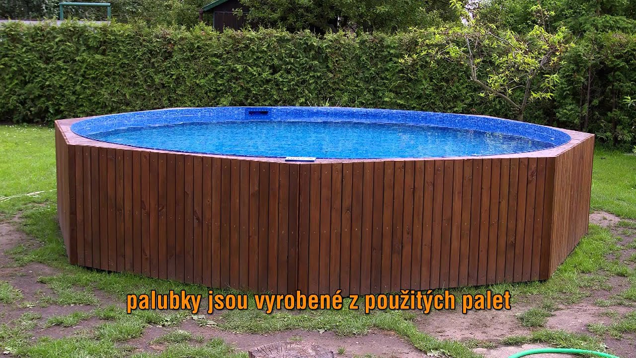 Stavba nadzemniho bazenu