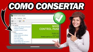 Como Corrigir As Configuraes De Exibio Do Painel De Controle Nvidia Ausentes Ou No Exibidas
