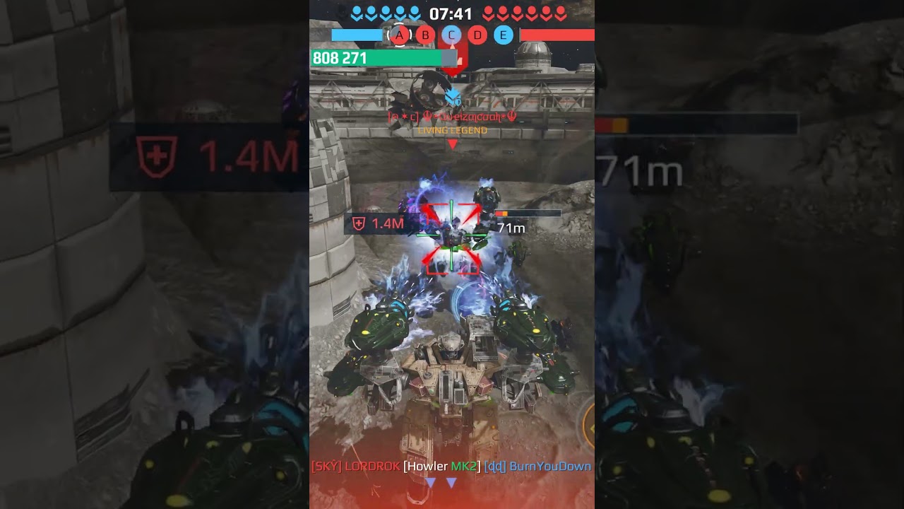 WR - Void Princeps VS Mauler | War Robots