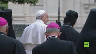 البابا فرنسيس يلتقي قادة كنائس لبنان