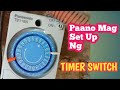Timer switch  paano gamitin ang timer switch panasonic  rey electrical