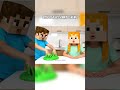 Steve bu sefer Alex&#39;i fena kızdırdı! #minecraft #shortfeed
