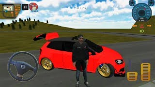 Volkswagen Polo Driving Simulator - Carros Rebaixados BR android Full HD HIGH FR60 screenshot 1