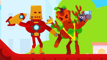 Ultimate Bowmasters - Robert Spark Silver Tournament - New Update Characters