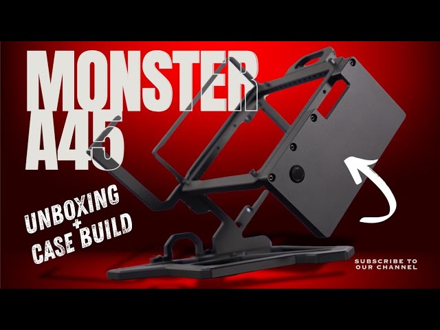 Monster A45 - Mini-ITX PC Case | UnBox + Build - YouTube