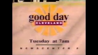 WJW Good Day Cleveland Promo 1994 Tuesday