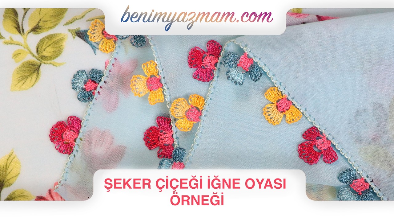 ŞEKER ÇİÇEĞİ İĞNE OYASI ÖRNEĞİ ( Desen 668! ) 🤗🏵❤️