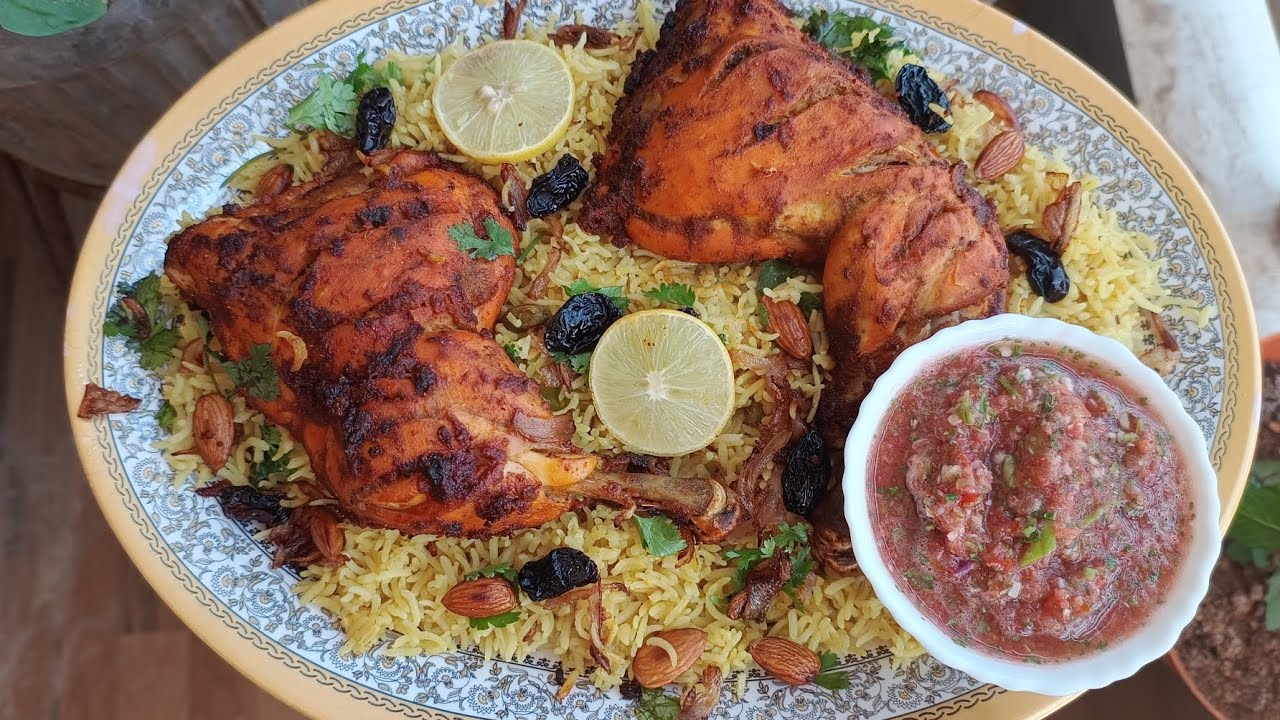 Quick and Easy Chicken Mandi in Airfryer