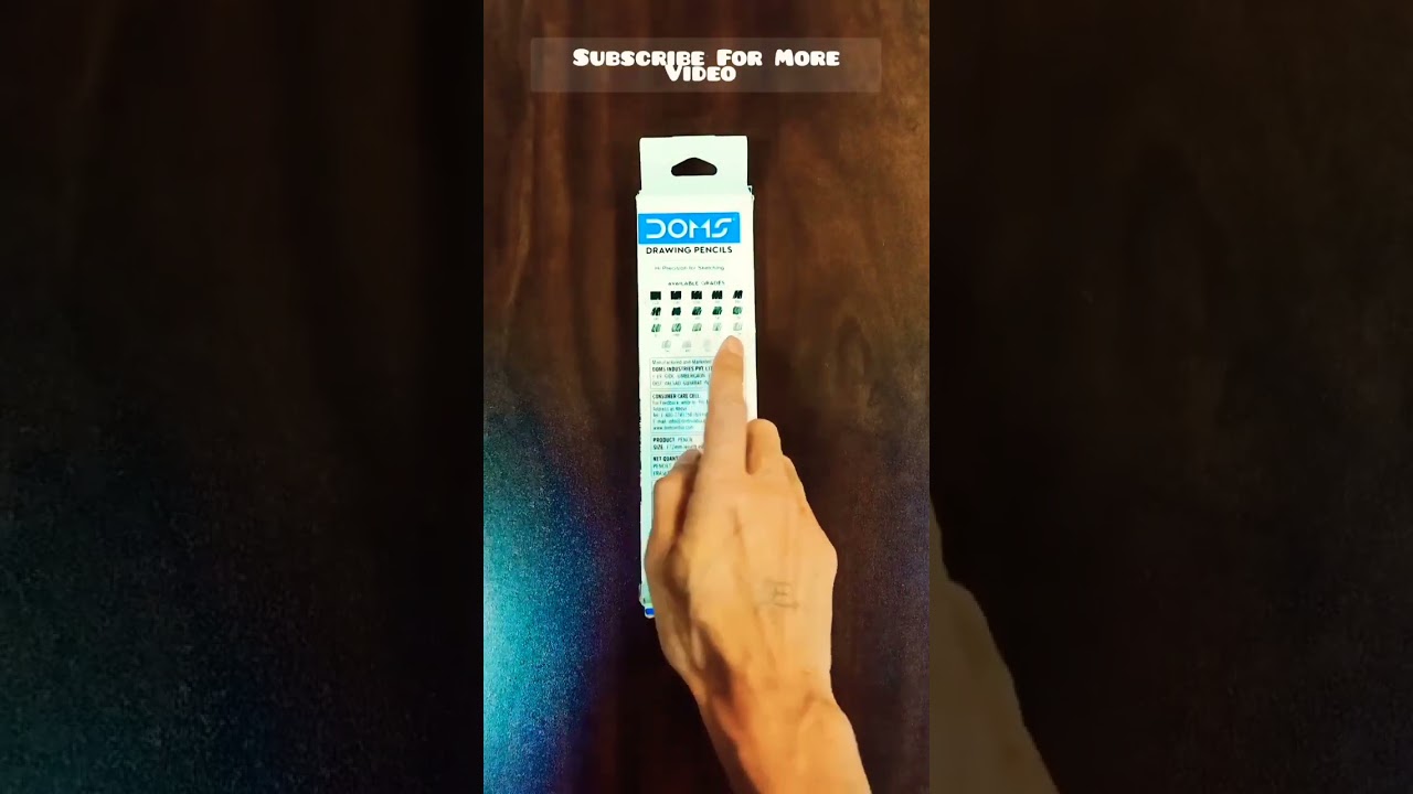 Doms Drawing Pencil Unboxing | Full Review Video 