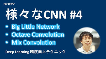 Deep Learning精度向上テクニック：様々なCNN #4