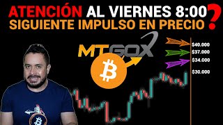 📢VIERNES DÍA MUY CLAVE en PRECIO de BITCOIN❗❗❗ MT GOX y OPCIONES